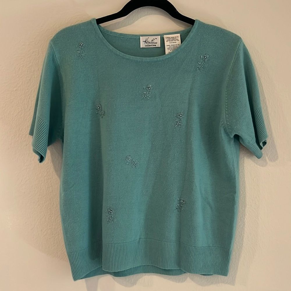 Kathie Lee Vintage knit Top